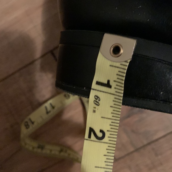 Black and grey tall vegan boots - Picture 12 of 14